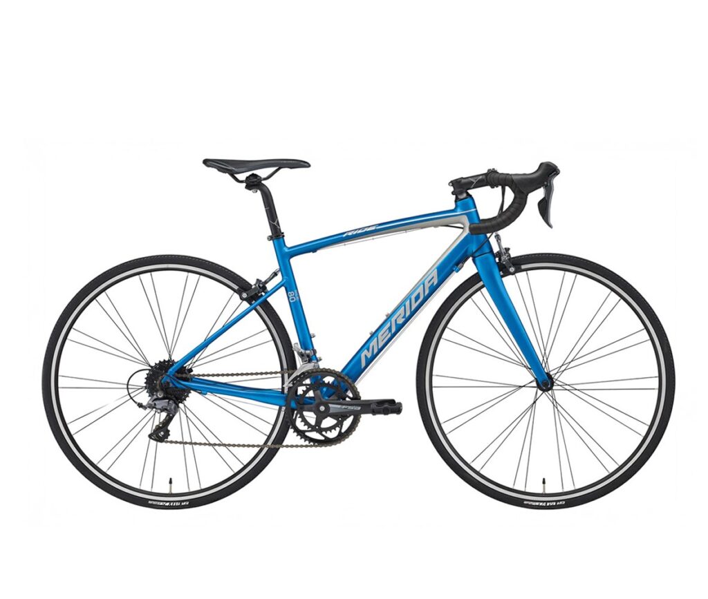 MERIDA　RIDE80　Sサイズ　シルクブルー 　お買い得で展示中です。とってものりやすい！