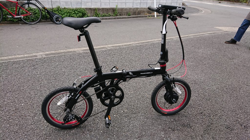 GIC TRANS MOBILLY NEXT163-S　折り畳み電動アシスト自転車　