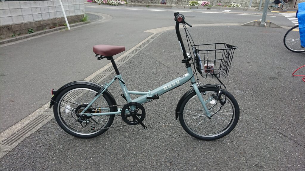 マルイシ　ロキシー　お買い得な折り畳み自転車