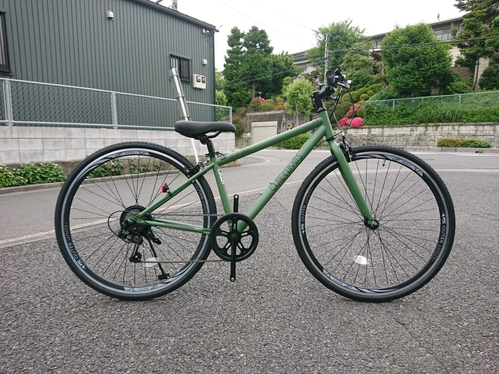 サカモトテクノ 700Cアウターリミッツ 380mm クロスバイク風シティー車