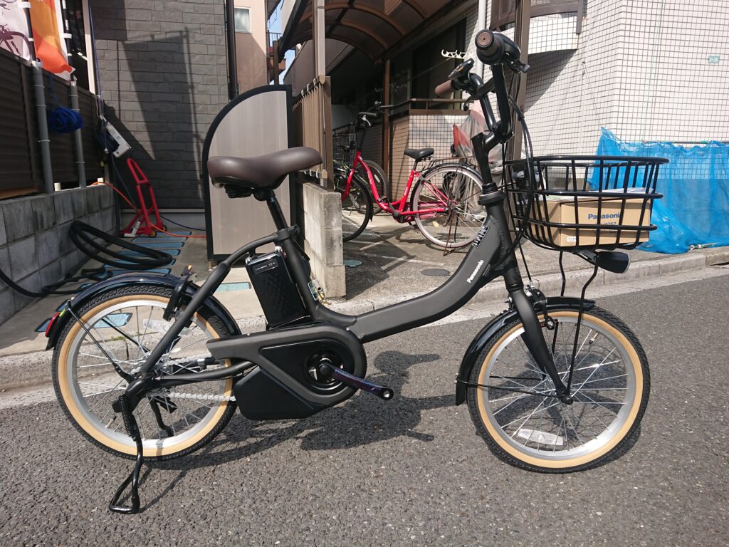 パナソニック　ビビ・S・18　小さい電動アシスト自転車