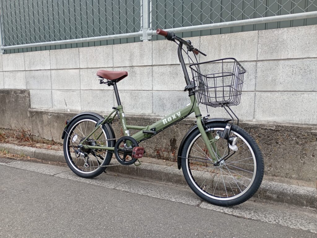 マルイシ　ロキシー　お買い得な折り畳み自転車