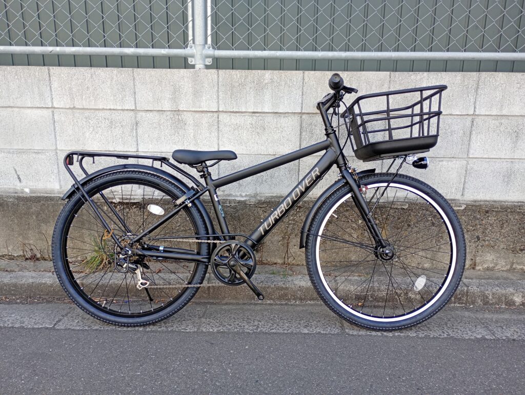 シオノ　26インチ　外装6段ギヤ　ターボオーバー　138ｃｍからでも乗れる！