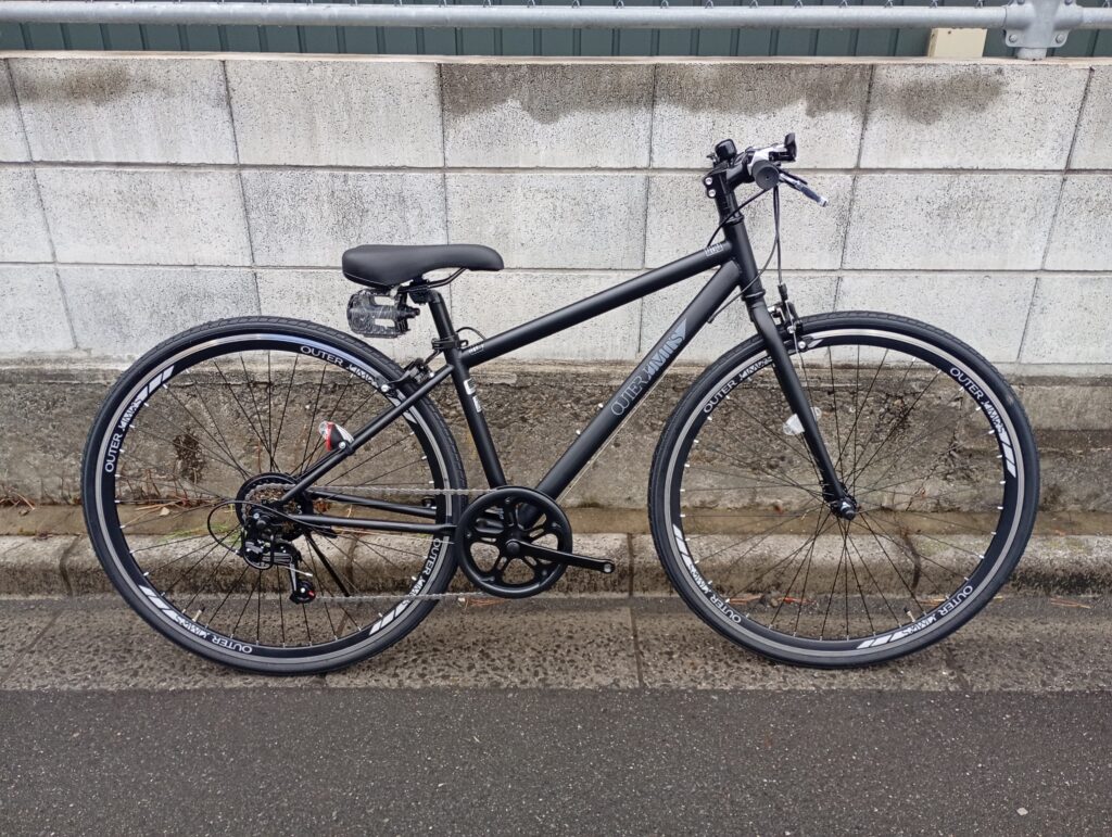 サカモトテクノ　700Cアウターリミッツ　380ｍｍ　クロスバイク風シティー車　身長138cmから乗車可能！