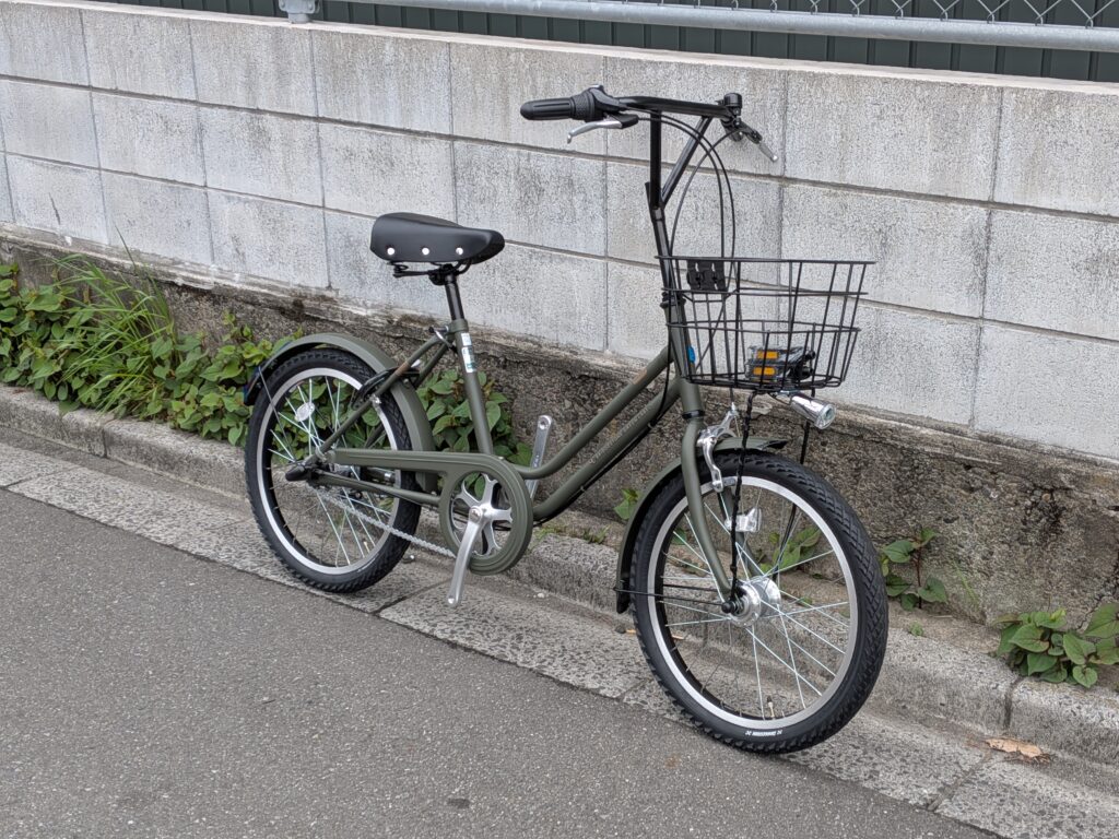 ブリヂストン　ベガス（VEGAS)　20インチ小径車　おしゃれで取り回しの良い1台