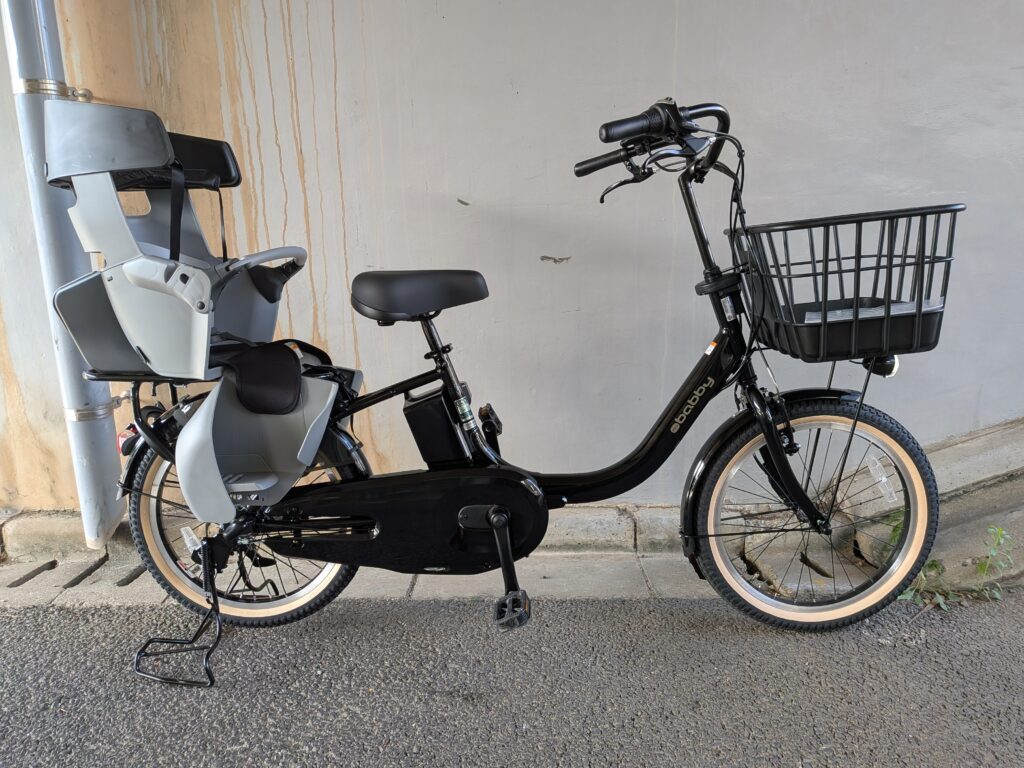 ヤマハ　PAS　babby（パス　バビー）　3人乗り電動アシスト自転車　コンパクトな後ろ乗せモデル
