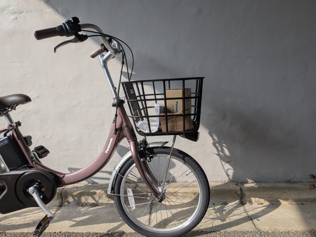 パナソニック ビビ・SL ショッピングモデル電動アシスト自転車で一番の軽量なモデル