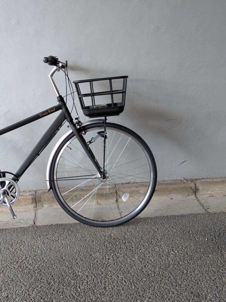 シオノ　クロスロードAL　全部ついてるクロスバイク風シティー車が軽量でおすすめ！！