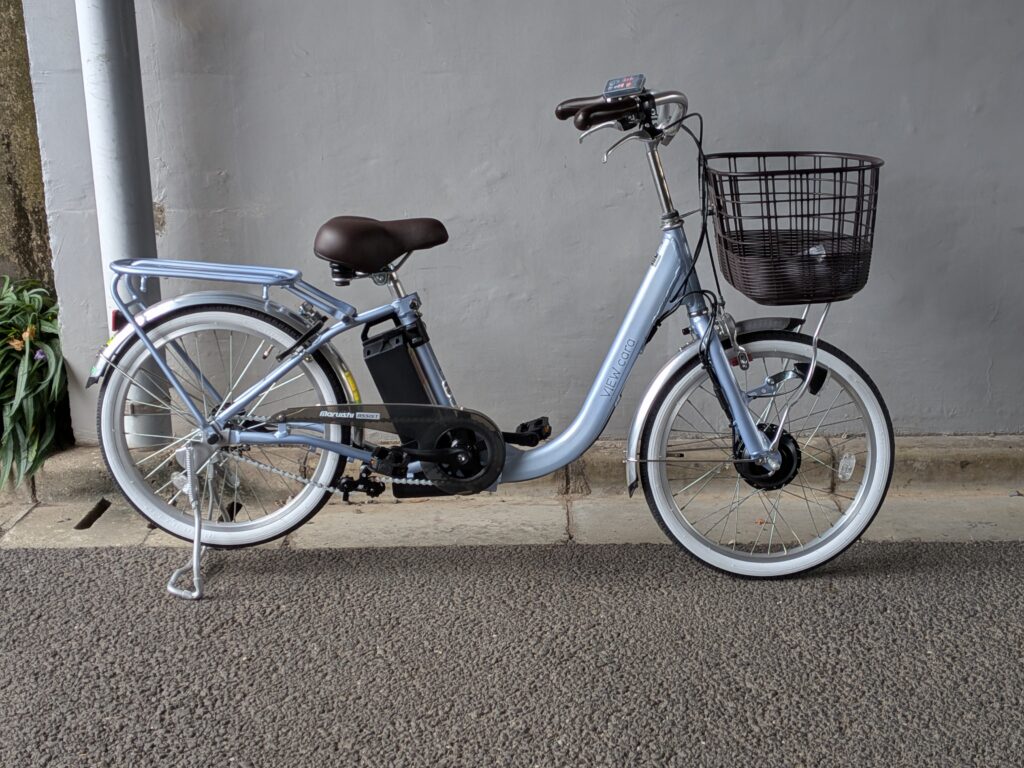 マルイシ　ビュー　カーラ　20インチ電動アシスト自転車　自転車をこぐのがつらい！？という方に優しい電動アシスト自転車