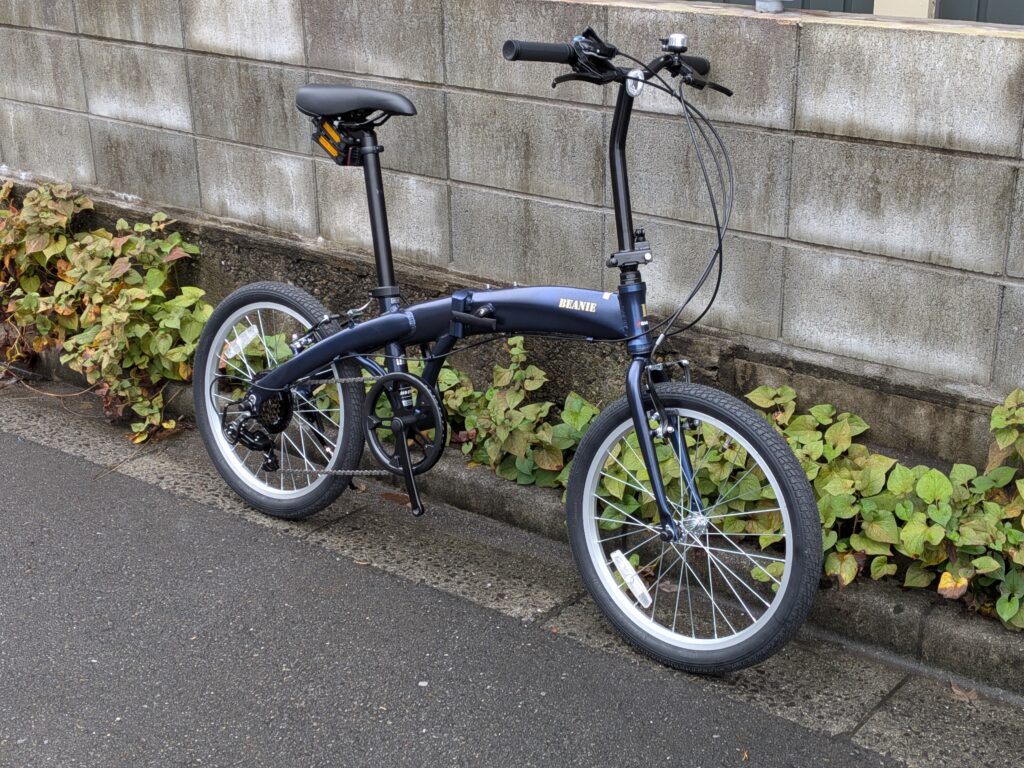 シオノ　ビーニー　20インチ軽量折り畳み自転車　