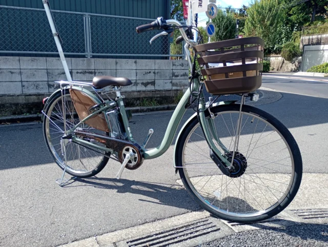 【送料込み】オシャレな白で快速　アシスト領域拡大化もサポート　整備済　埼玉上尾 タイヤなど新品パーツ多数で快適快速仕上げ アシスト領域拡大仕様 整備